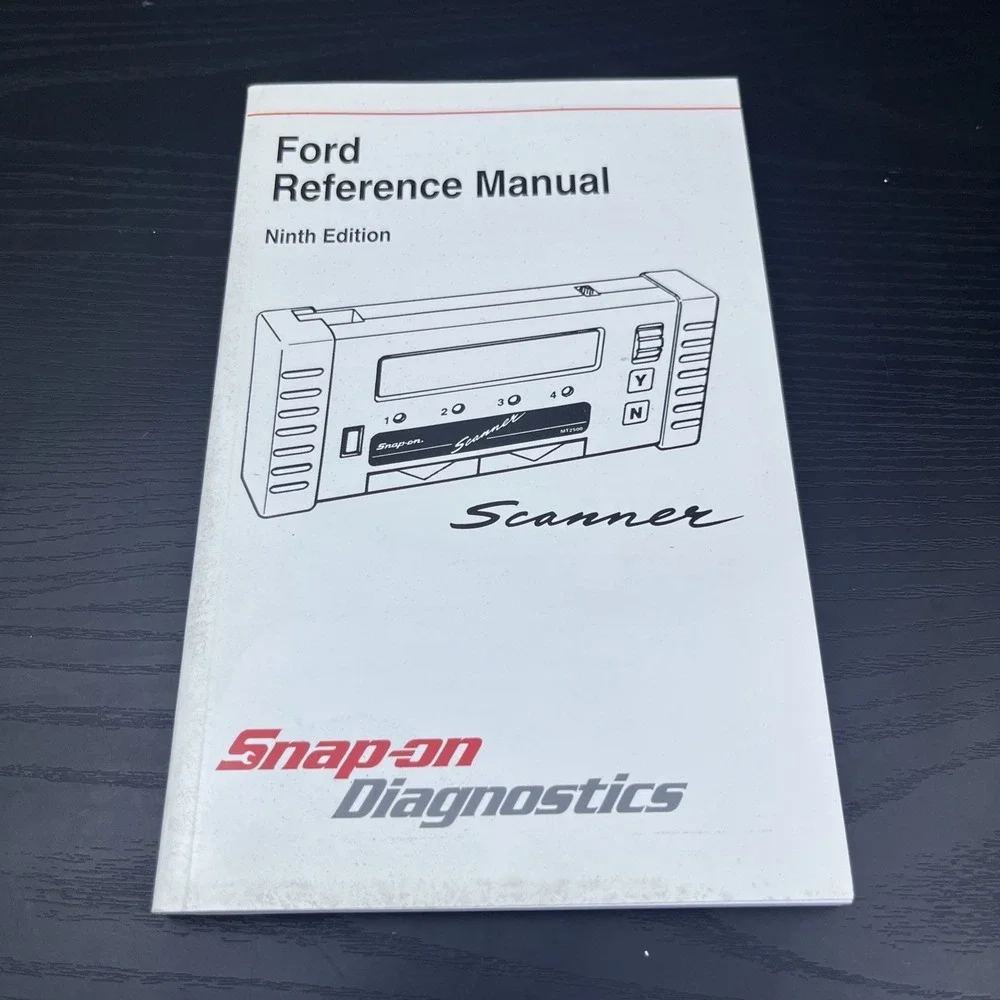Snap-On‎ Diagnostics Scanner Tool Ford Reference Manual Ninth Edition